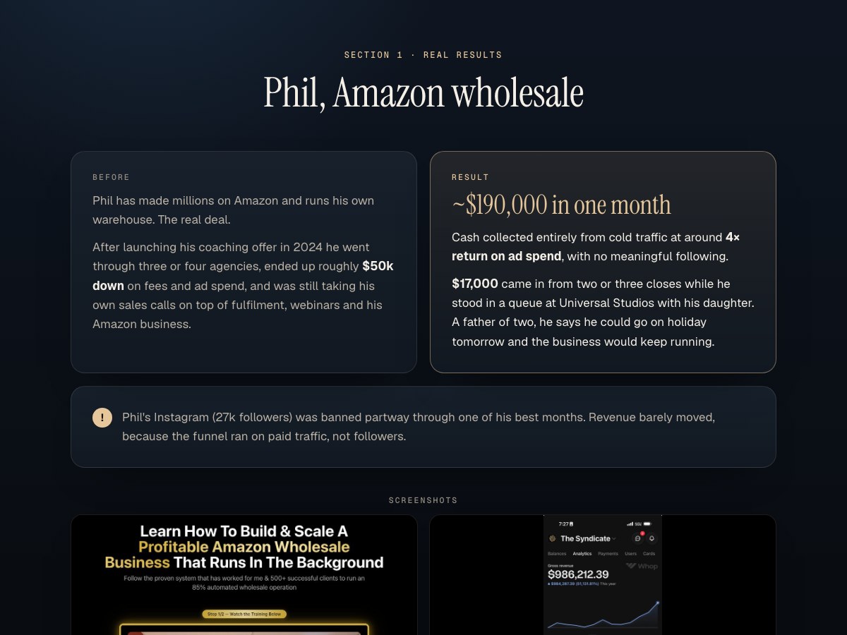 ~$190,000 in one month preview