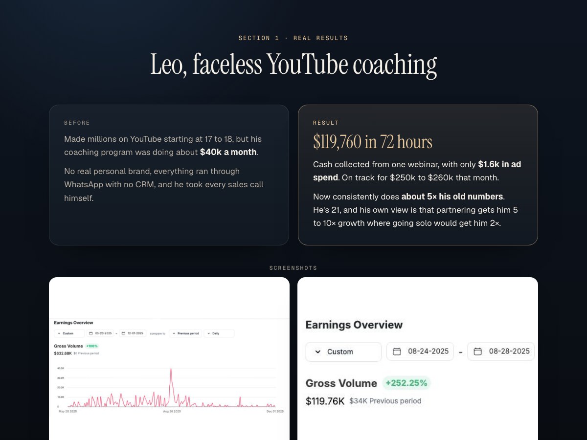 $119,760 in 72 hours preview